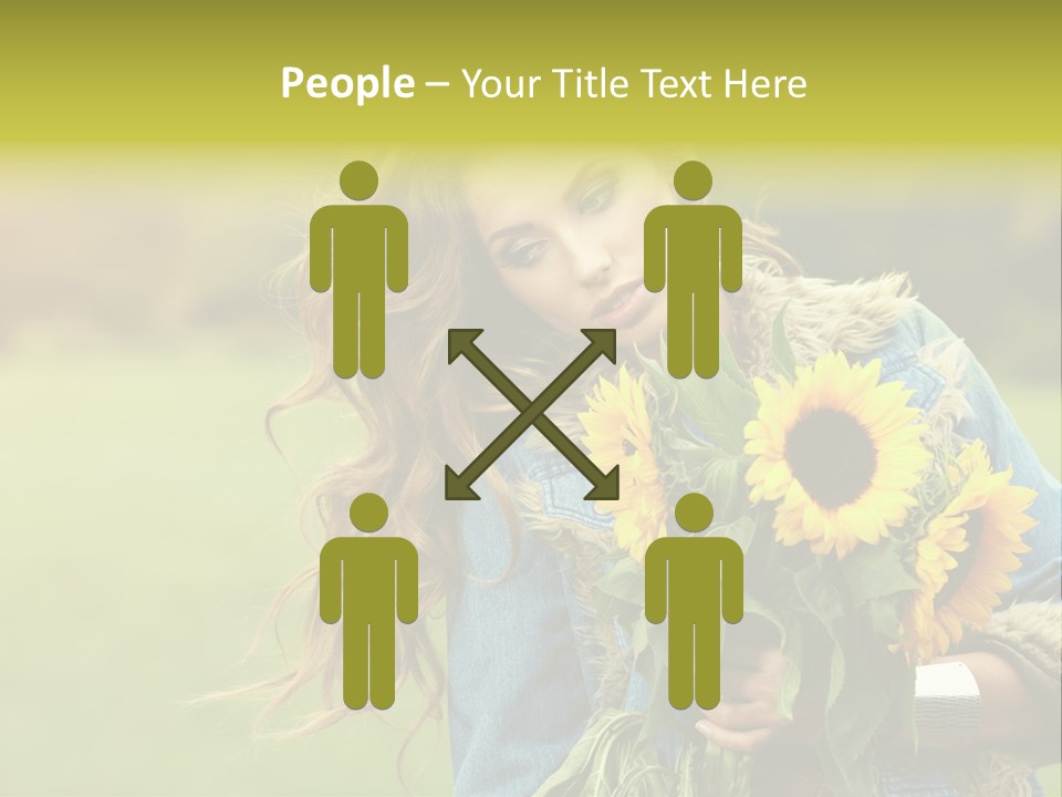 Happiness Life Fresh PowerPoint Template