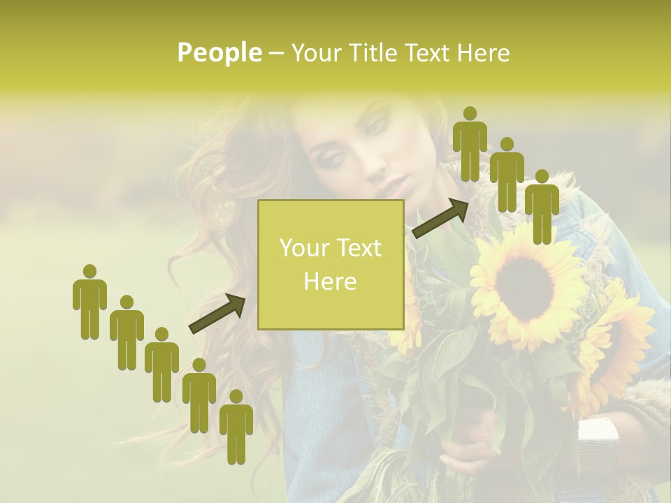 Happiness Life Fresh PowerPoint Template