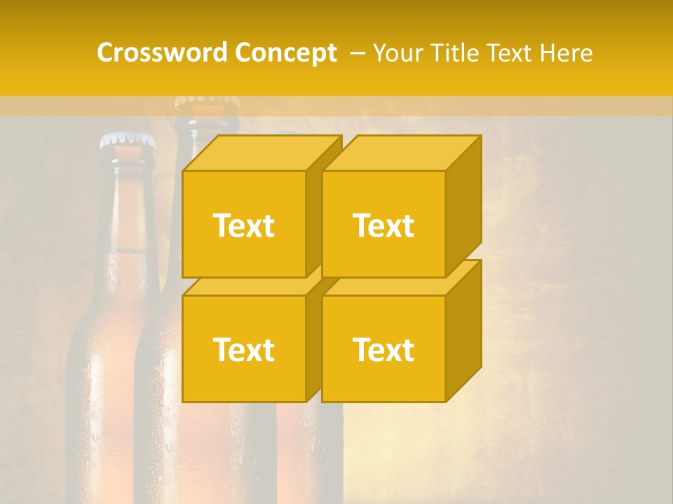 Cool Hops Yellow PowerPoint Template