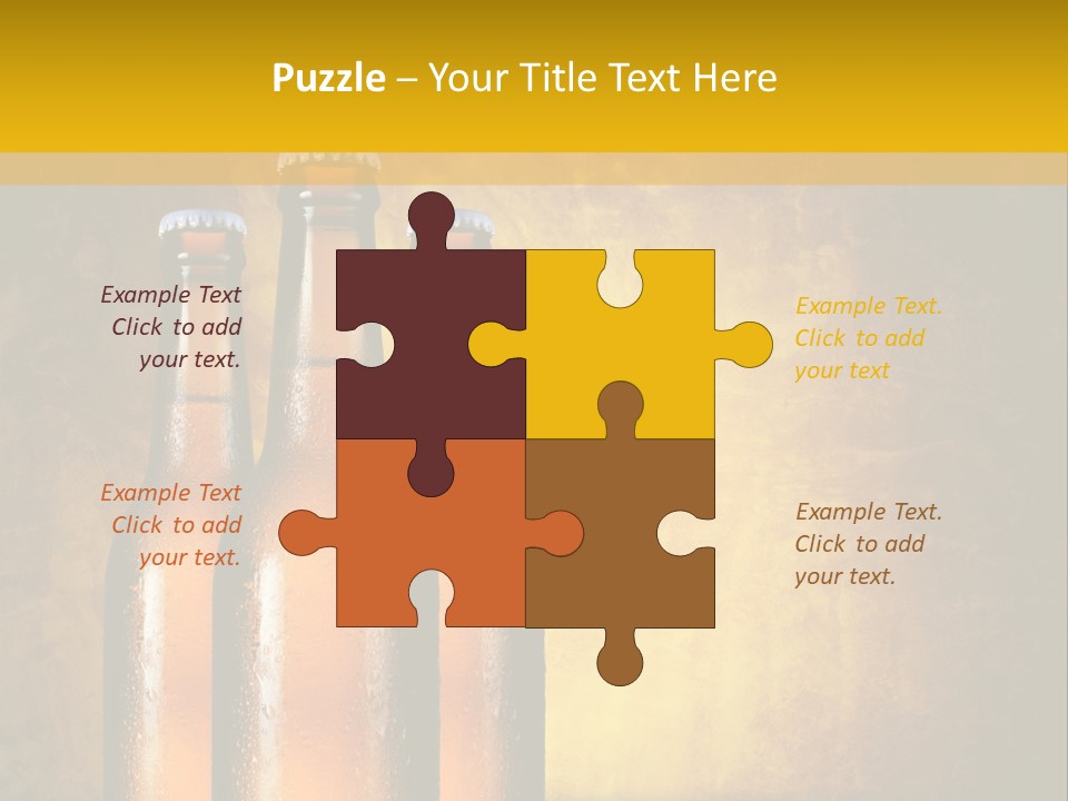 Cool Hops Yellow PowerPoint Template
