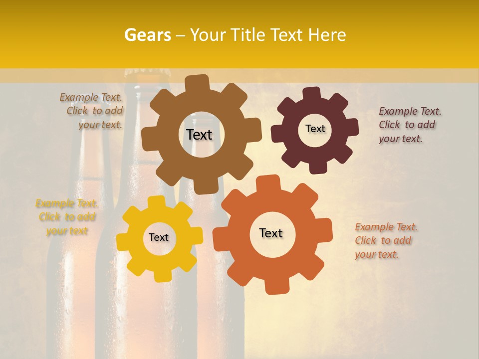 Cool Hops Yellow PowerPoint Template