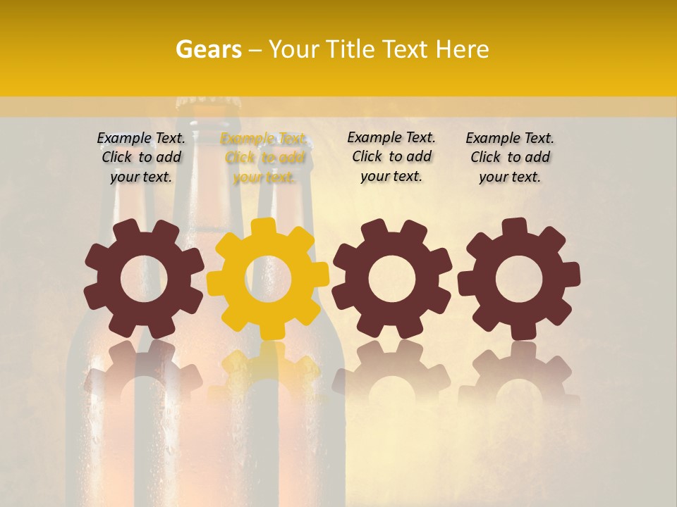 Cool Hops Yellow PowerPoint Template