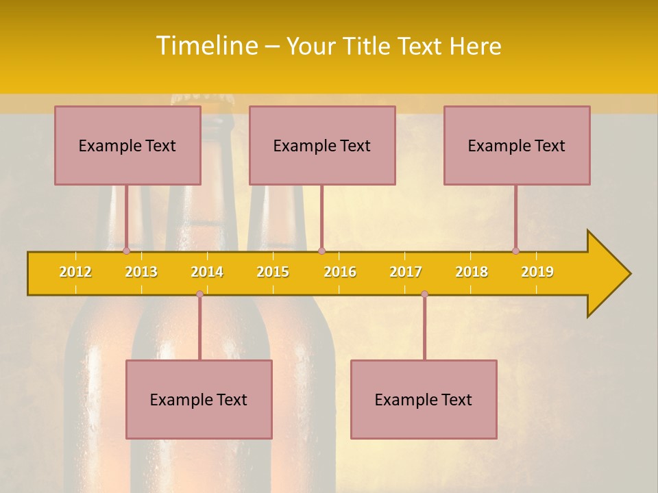 Cool Hops Yellow PowerPoint Template