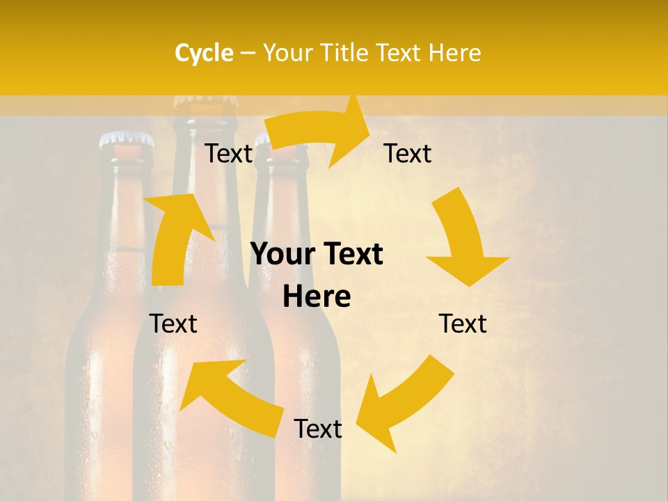 Cool Hops Yellow PowerPoint Template