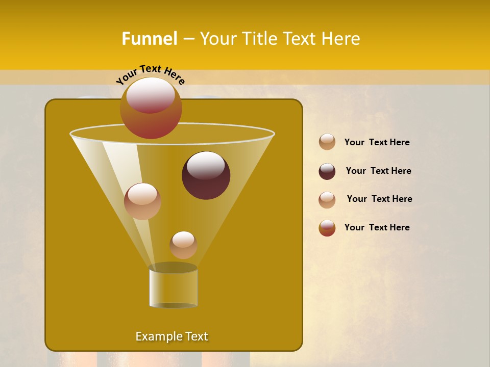 Cool Hops Yellow PowerPoint Template