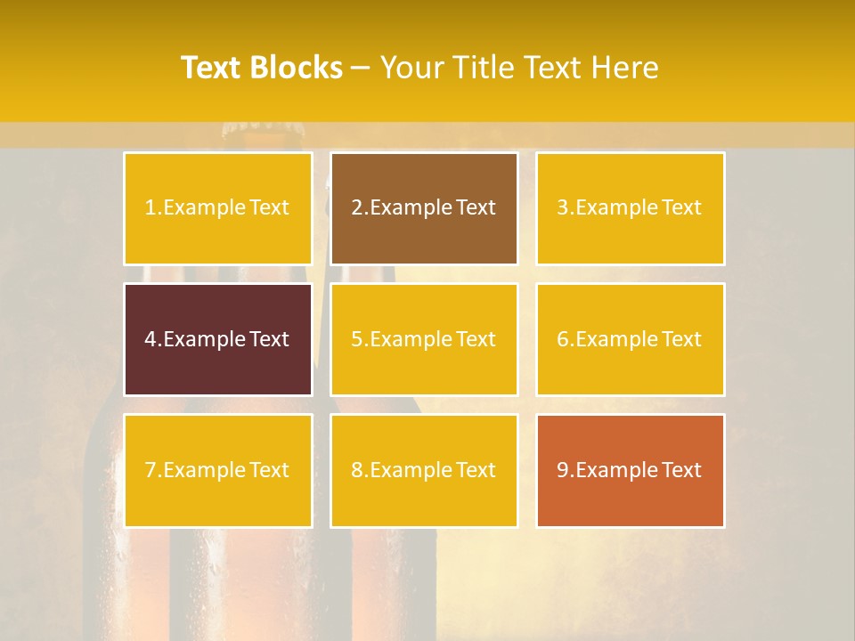 Cool Hops Yellow PowerPoint Template