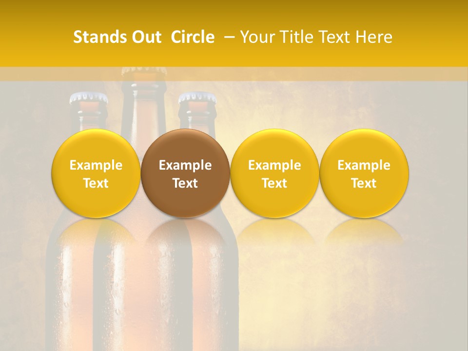 Cool Hops Yellow PowerPoint Template