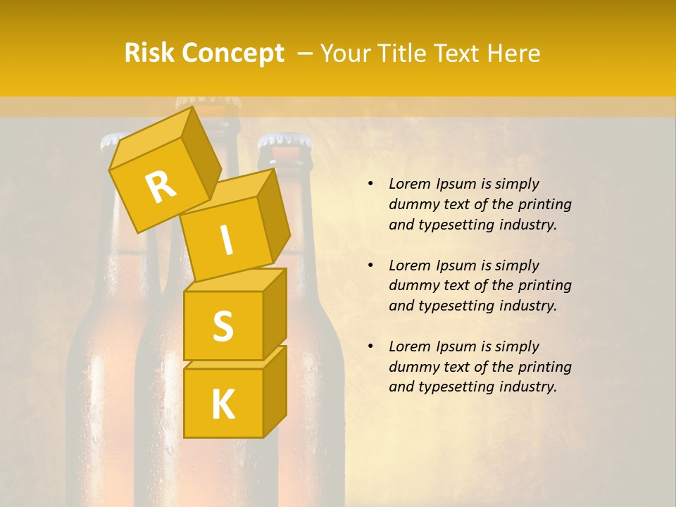 Cool Hops Yellow PowerPoint Template