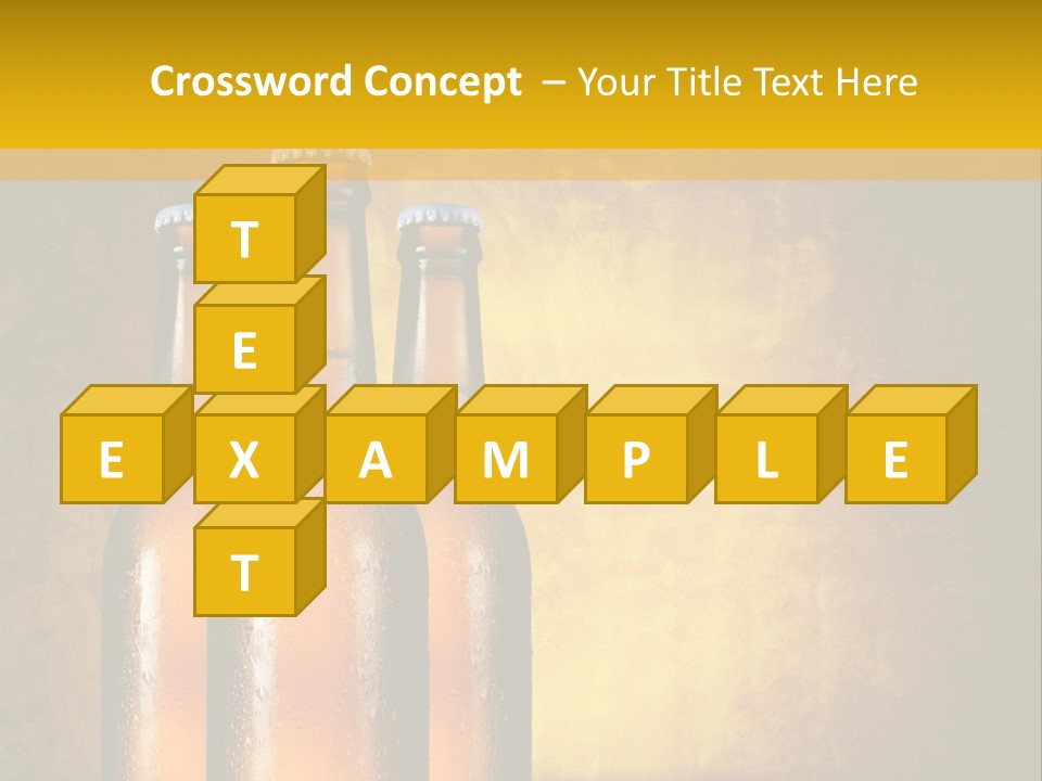 Cool Hops Yellow PowerPoint Template