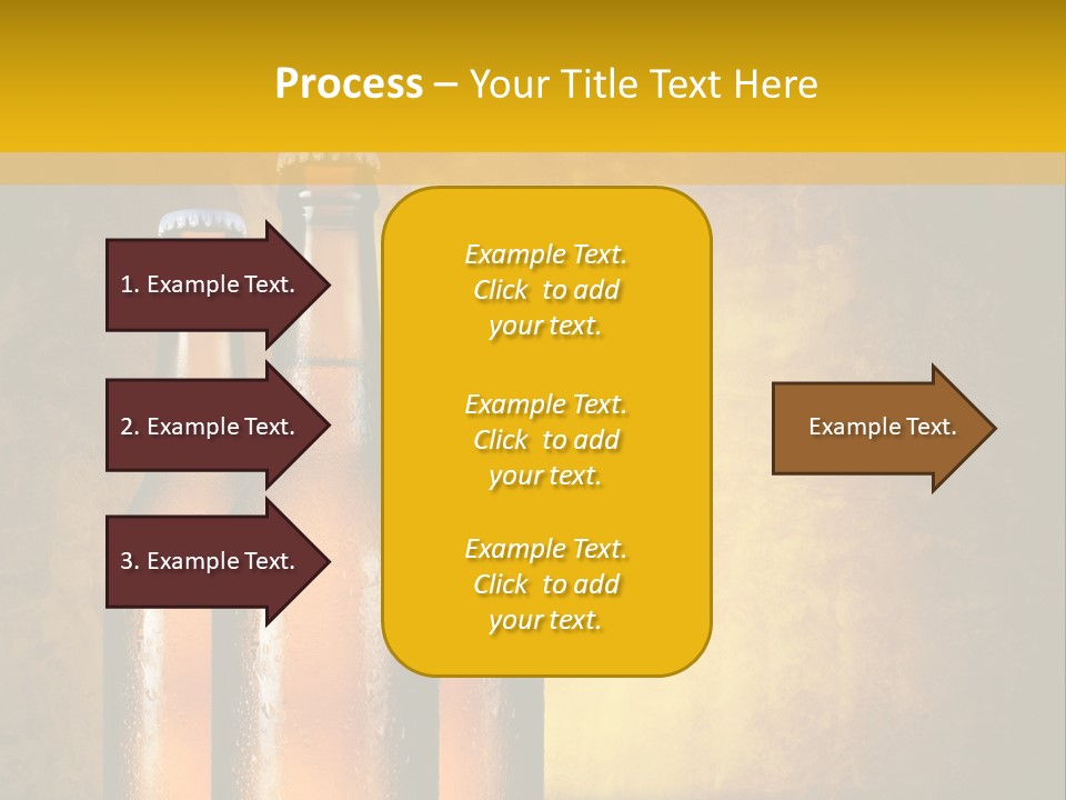 Cool Hops Yellow PowerPoint Template