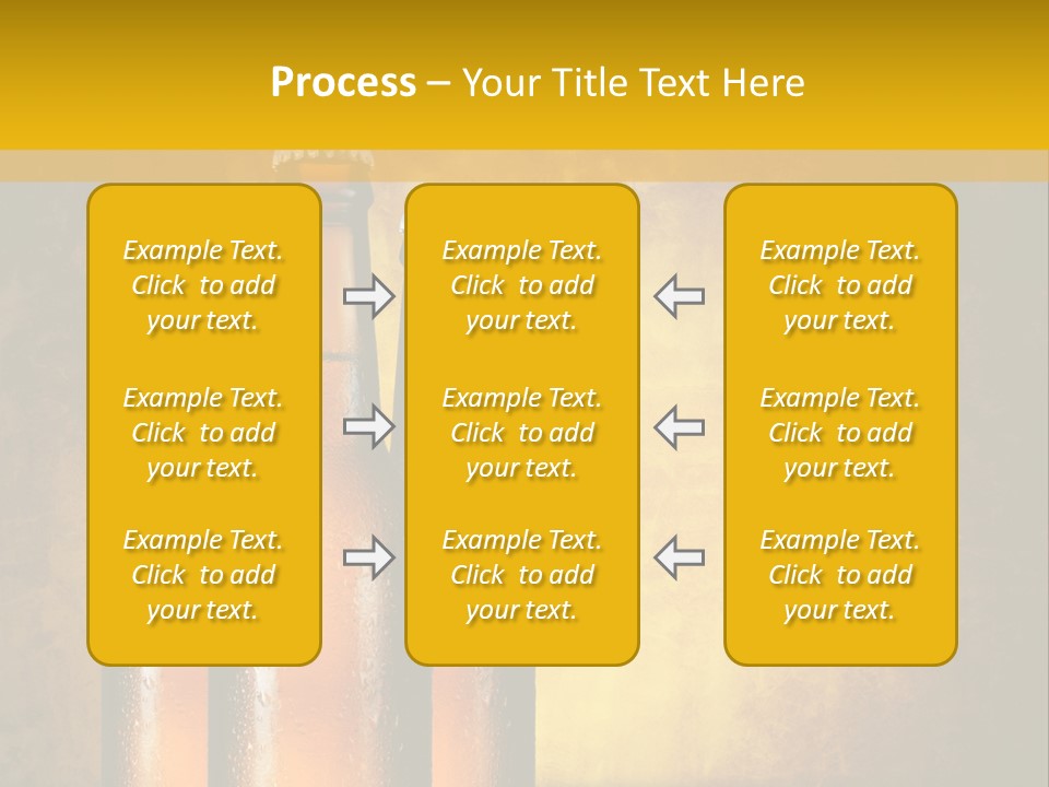 Cool Hops Yellow PowerPoint Template