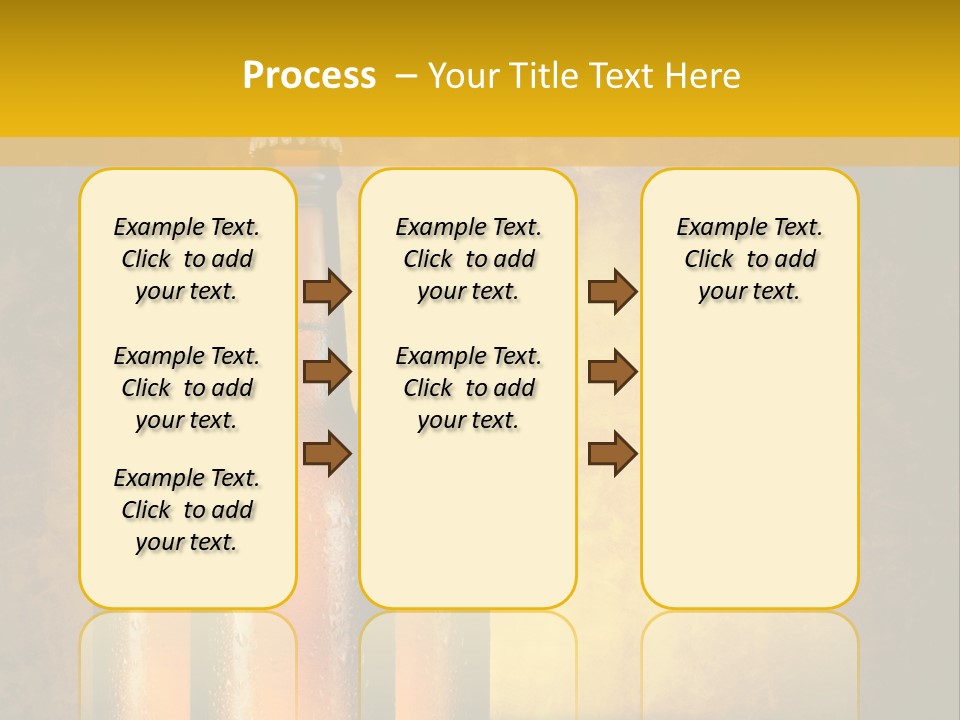 Cool Hops Yellow PowerPoint Template