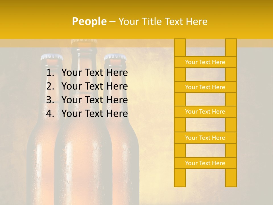 Cool Hops Yellow PowerPoint Template