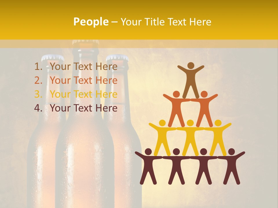Cool Hops Yellow PowerPoint Template