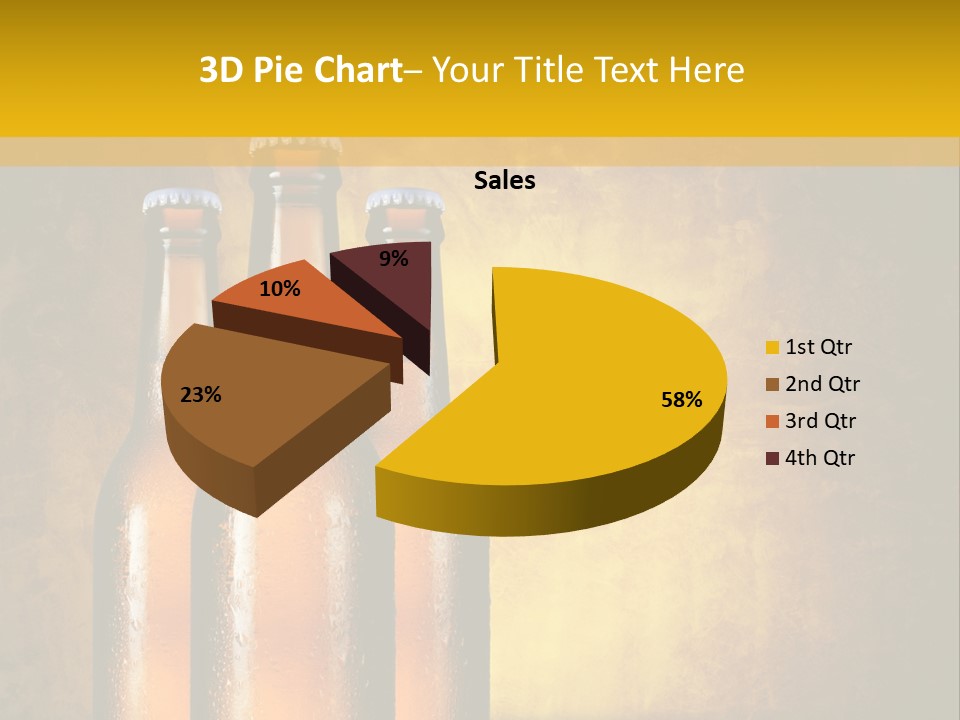 Cool Hops Yellow PowerPoint Template