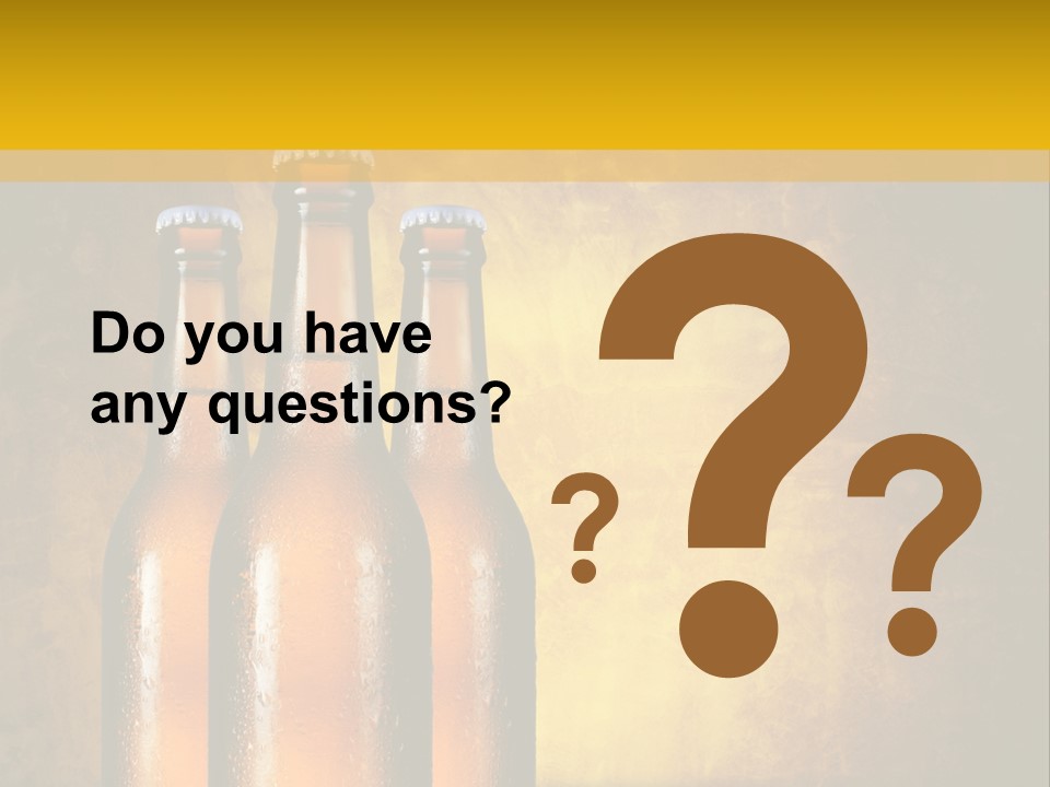 Cool Hops Yellow PowerPoint Template