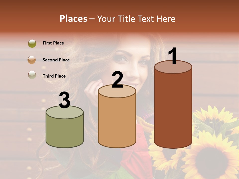 Fashion Wood Background PowerPoint Template