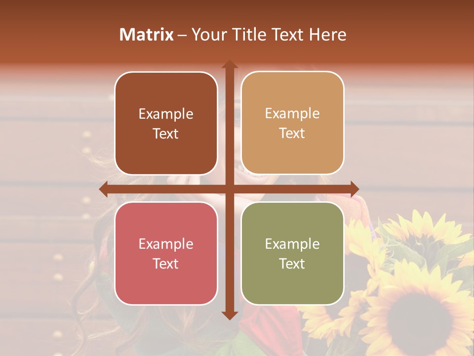 Fashion Wood Background PowerPoint Template