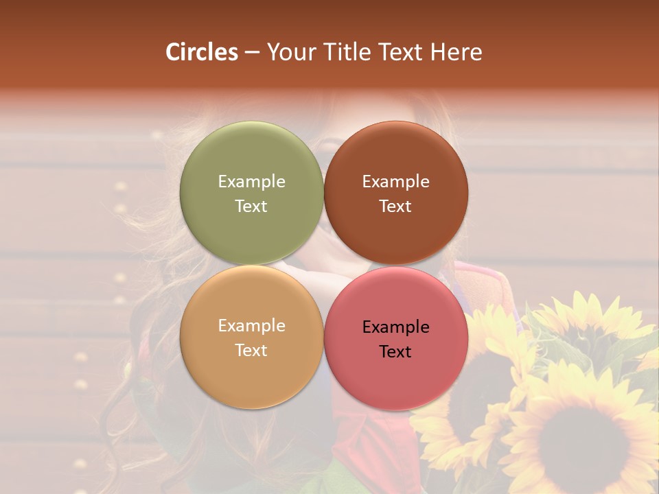 Fashion Wood Background PowerPoint Template