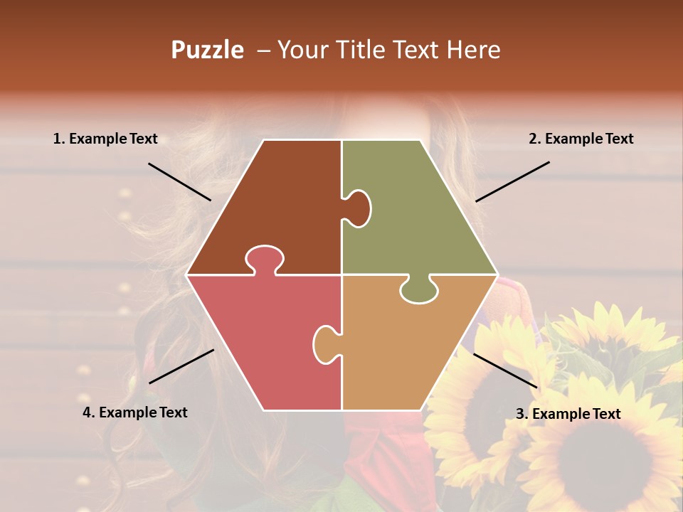 Fashion Wood Background PowerPoint Template