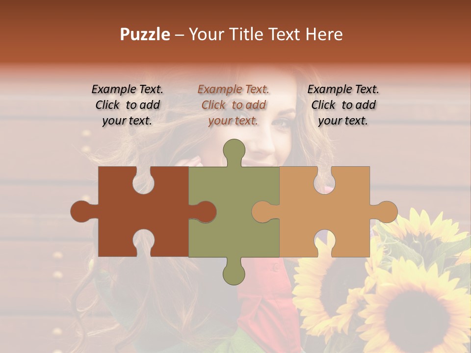 Fashion Wood Background PowerPoint Template