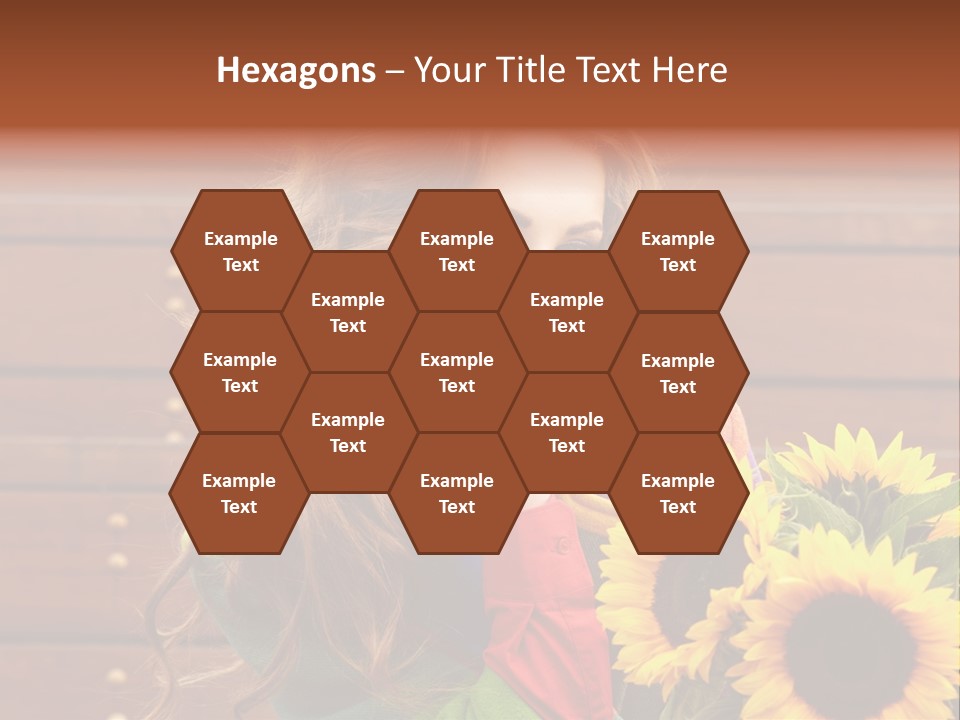 Fashion Wood Background PowerPoint Template