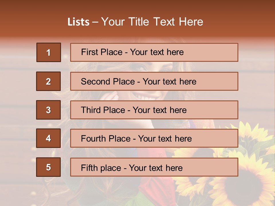 Fashion Wood Background PowerPoint Template