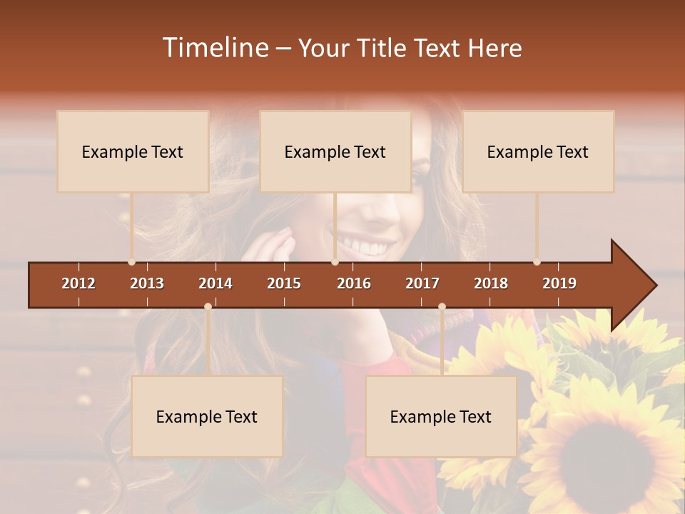 Fashion Wood Background PowerPoint Template