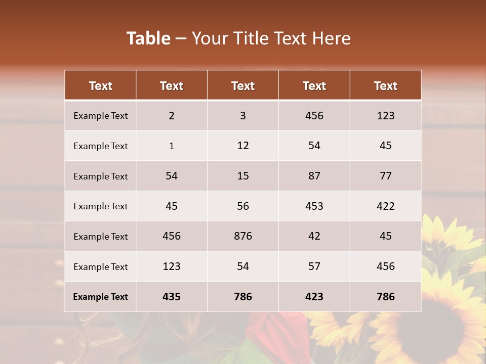 Fashion Wood Background PowerPoint Template