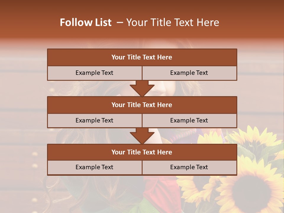 Fashion Wood Background PowerPoint Template