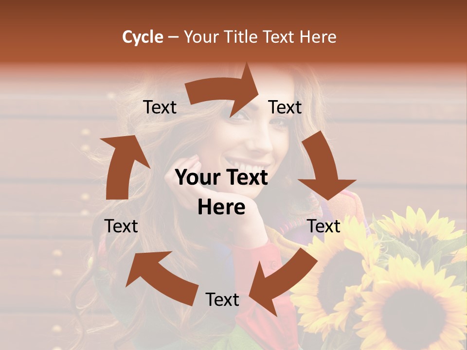 Fashion Wood Background PowerPoint Template