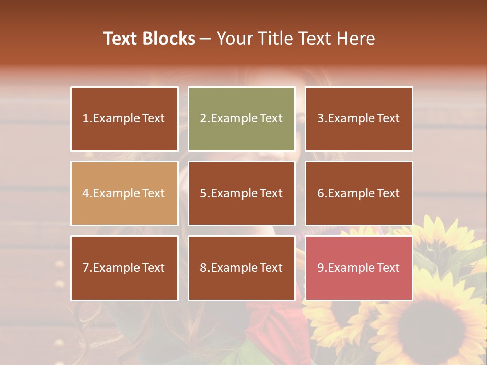 Fashion Wood Background PowerPoint Template