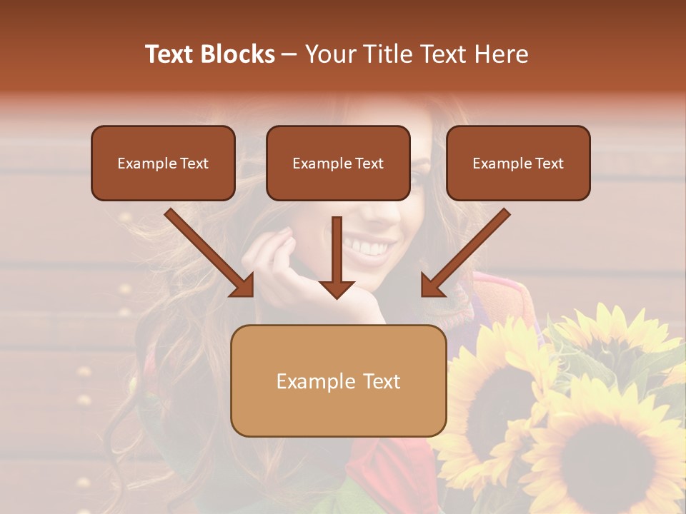 Fashion Wood Background PowerPoint Template