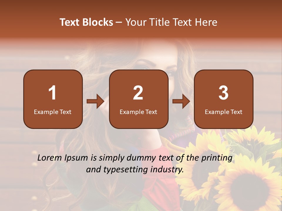 Fashion Wood Background PowerPoint Template