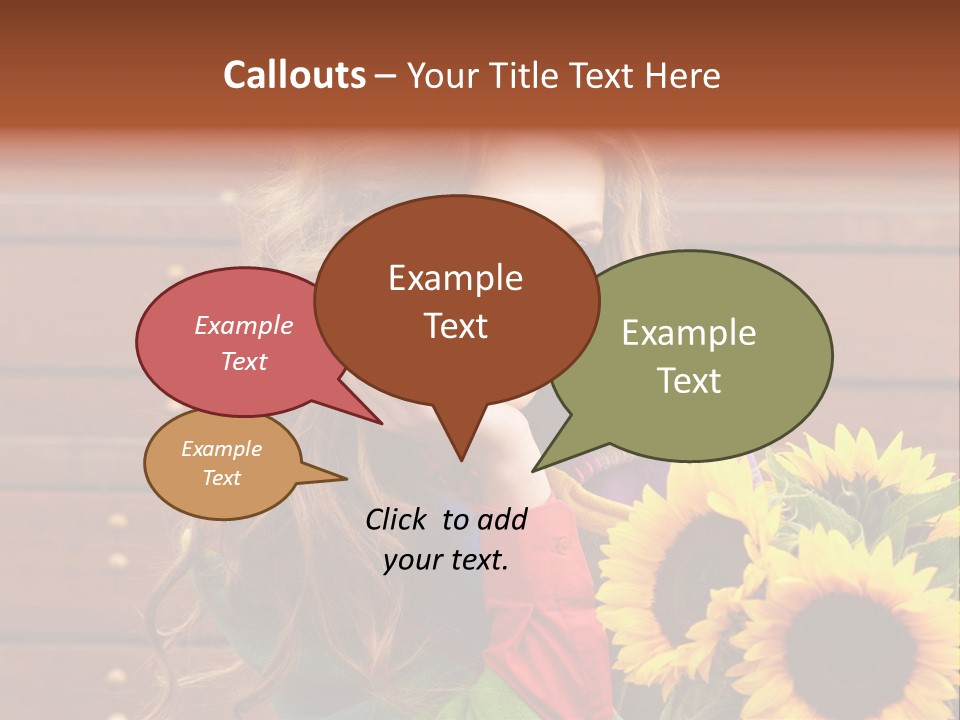 Fashion Wood Background PowerPoint Template