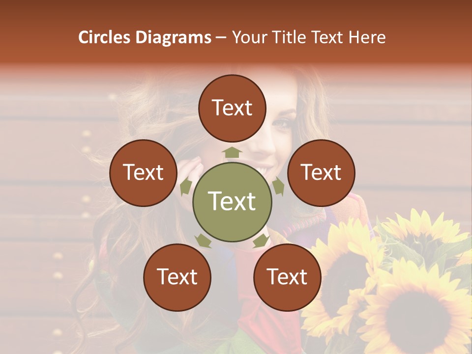 Fashion Wood Background PowerPoint Template