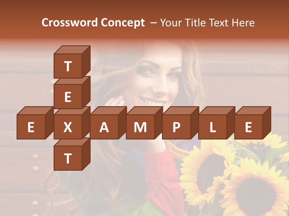 Fashion Wood Background PowerPoint Template