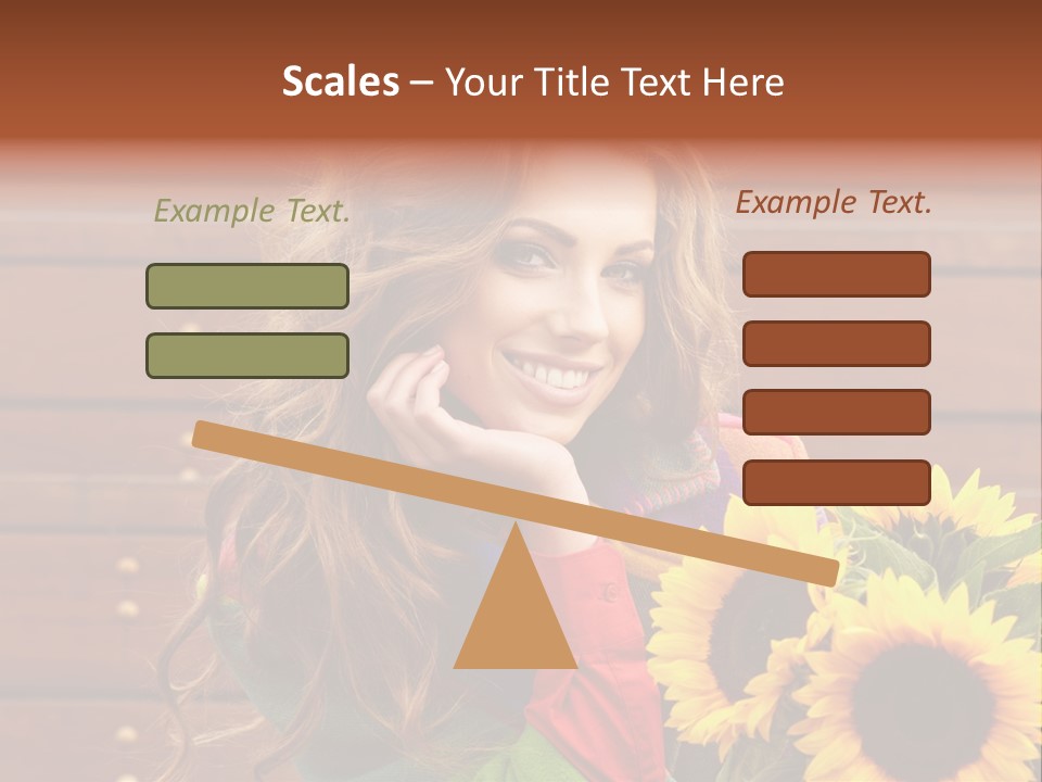 Fashion Wood Background PowerPoint Template