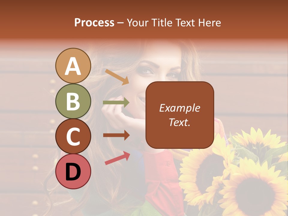 Fashion Wood Background PowerPoint Template