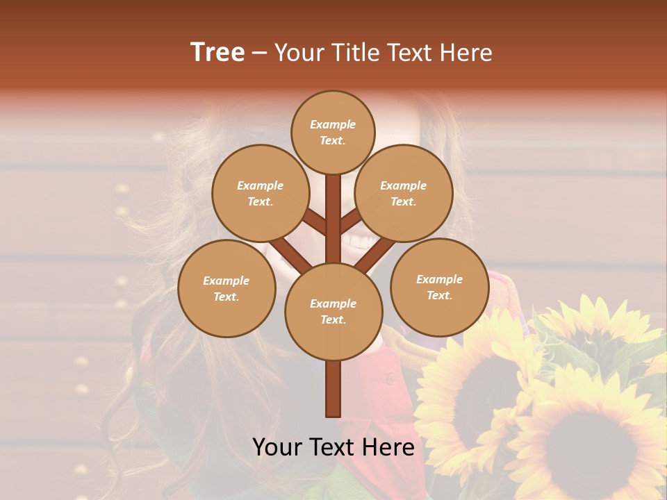 Fashion Wood Background PowerPoint Template