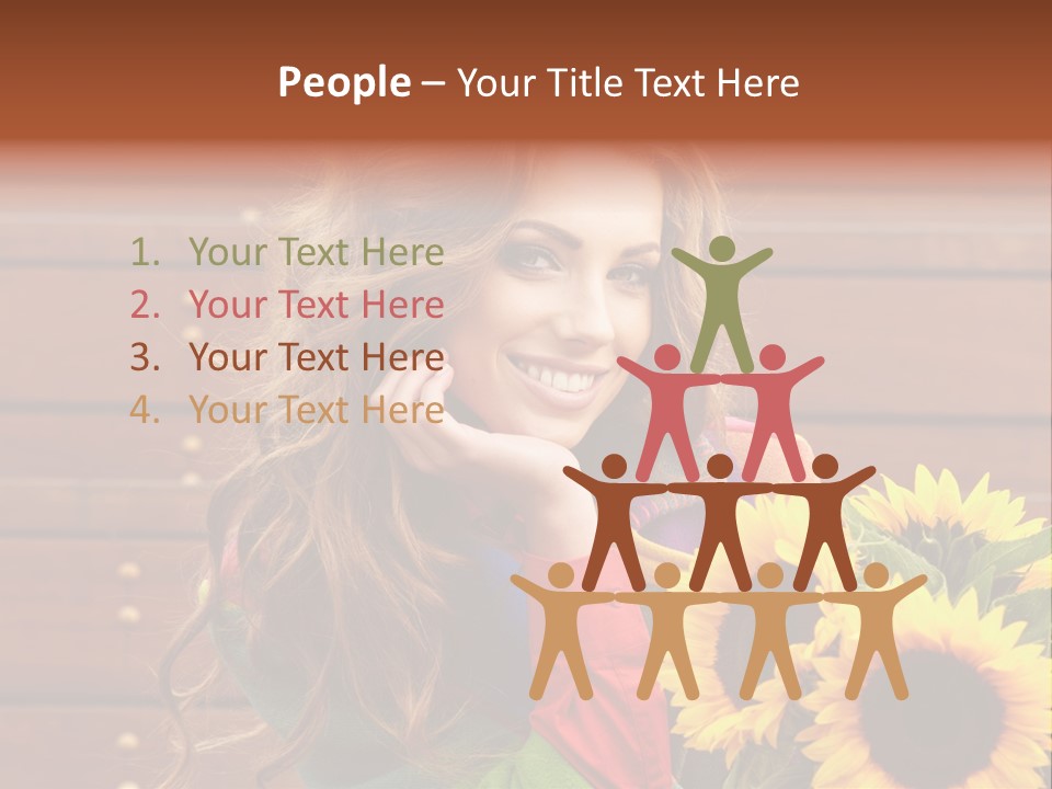 Fashion Wood Background PowerPoint Template