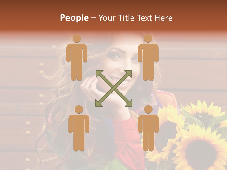 Fashion Wood Background PowerPoint Template