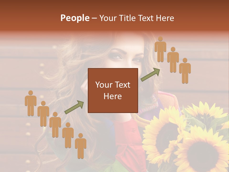 Fashion Wood Background PowerPoint Template