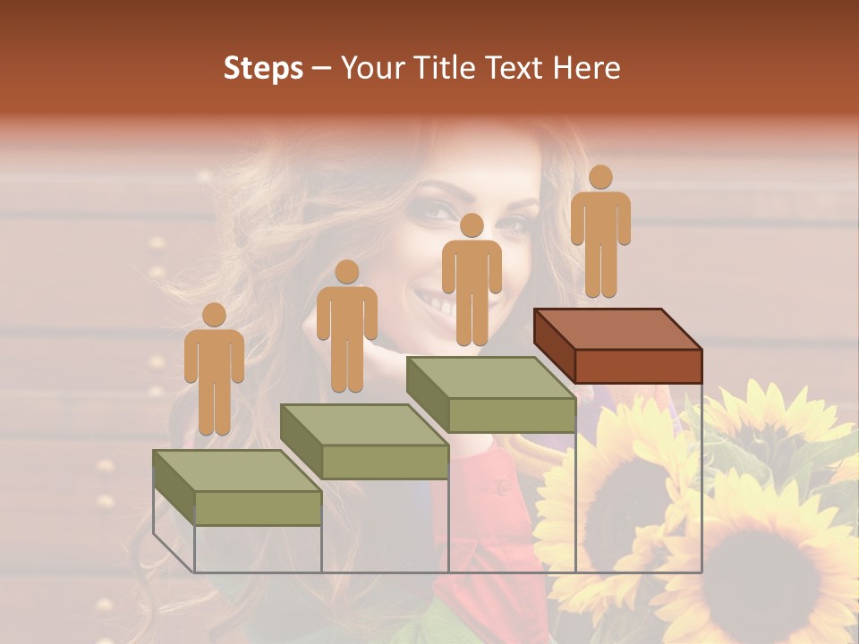 Fashion Wood Background PowerPoint Template