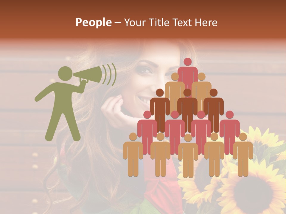 Fashion Wood Background PowerPoint Template