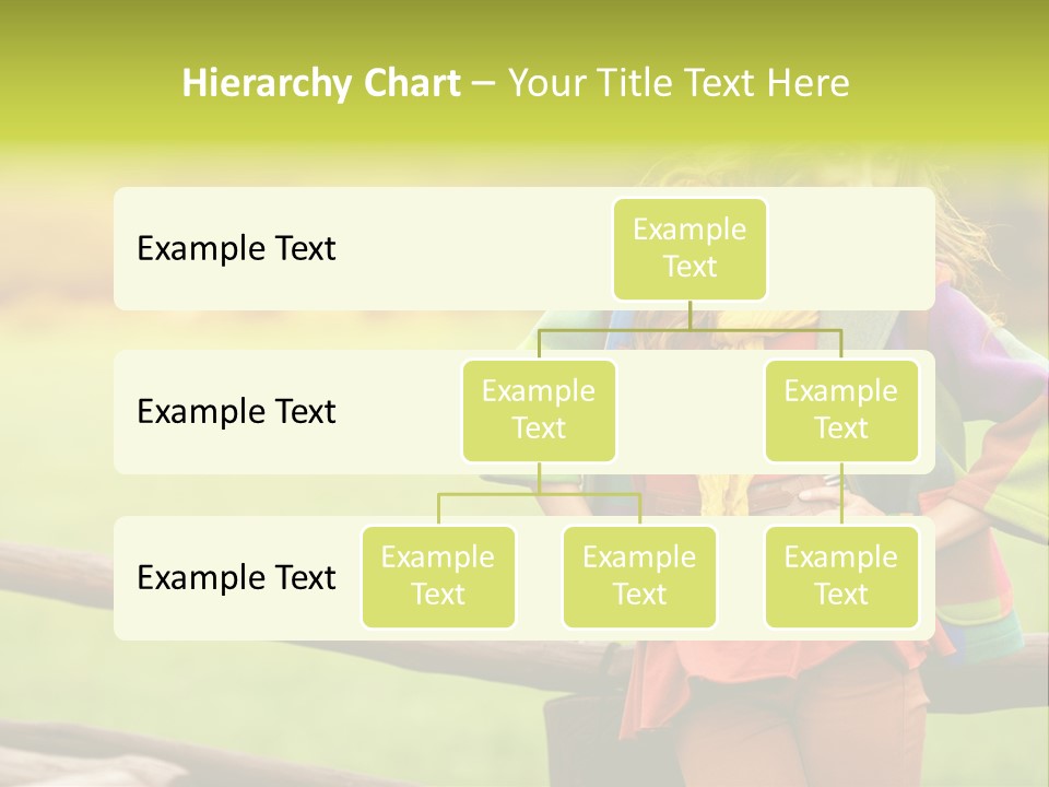 Girl Female Cute PowerPoint Template