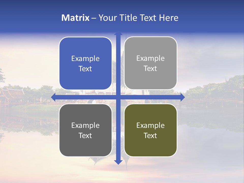 Green Kingdom Reflection PowerPoint Template