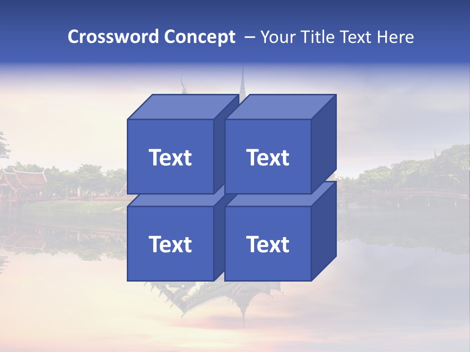 Green Kingdom Reflection PowerPoint Template