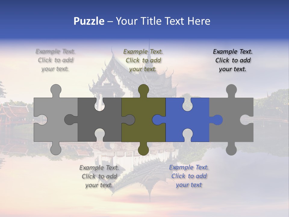 Green Kingdom Reflection PowerPoint Template