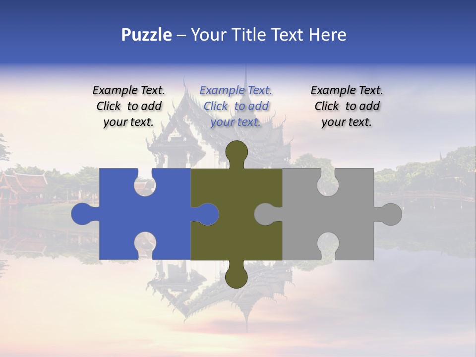 Green Kingdom Reflection PowerPoint Template